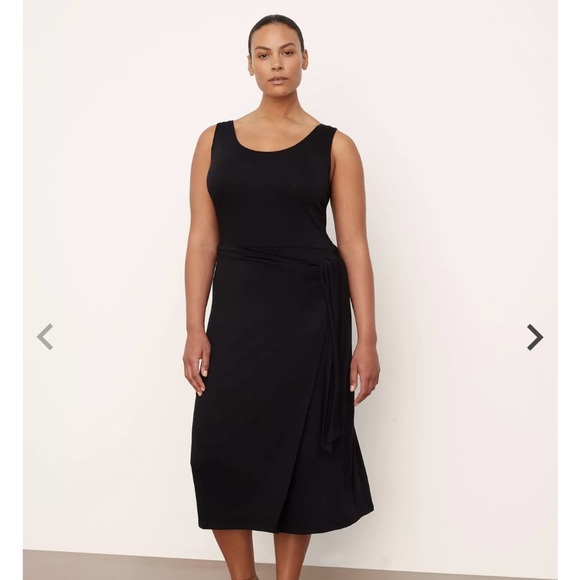 Vince Medium Wrap Dress *color is NAVY BLUE* - Picture 2 of 5